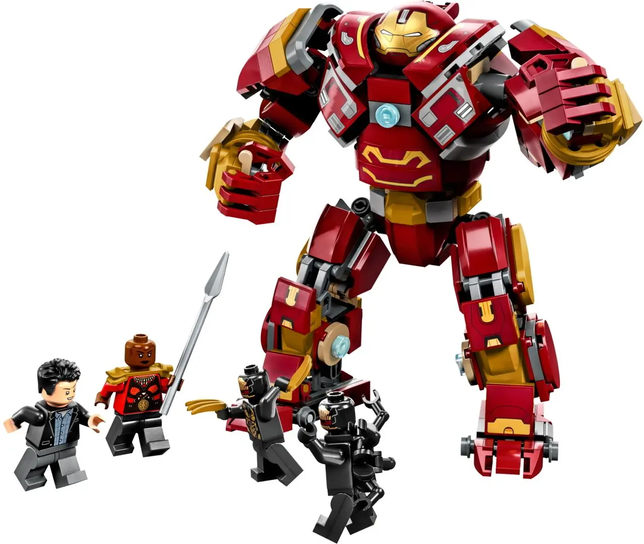 Constructor Lego Marvel The Hulkbuster: The Battle of Wakanda 76247 (Red/Black)