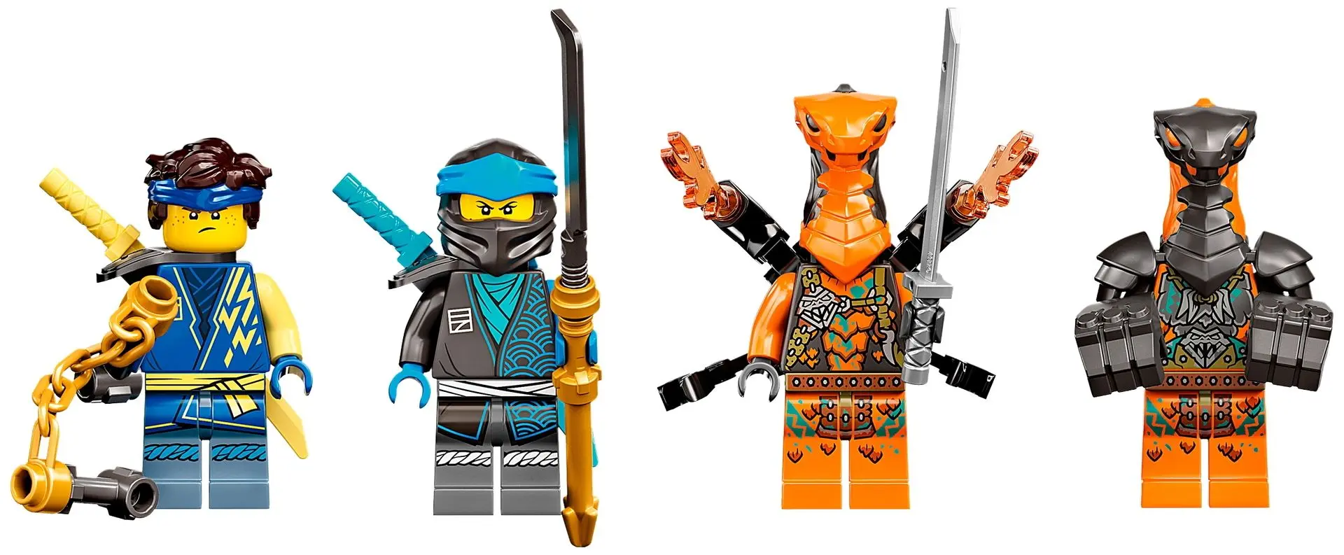 Constructor Lego Ninjago Jay and Nyas Race Car EVO 71776 (Multicolor) - 7
