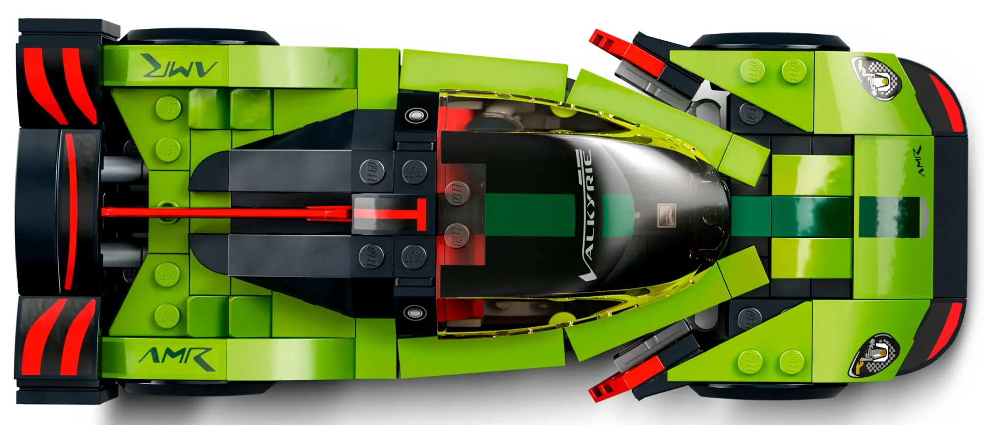 Constructor Lego Speed Champions Aston Martin Valkyrie AMR Pro and Aston Martin Vantage GT3 76910 (Grey/Green) - 5