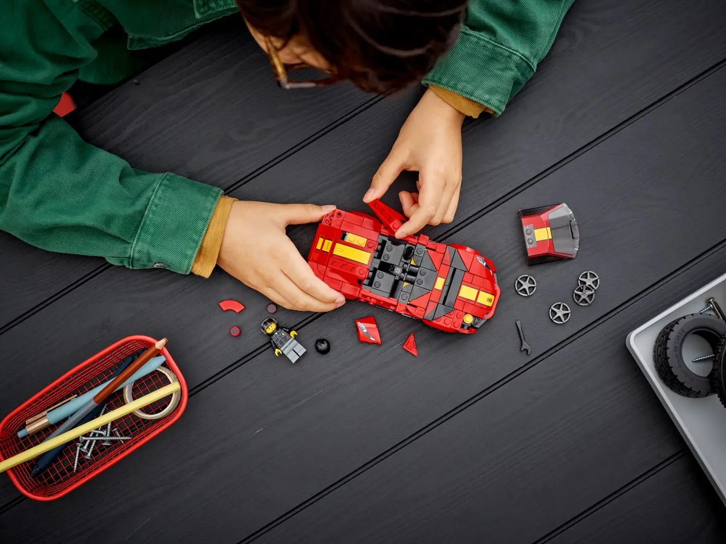 Constructor Lego Speed Champions Ferrari 812 Competizione 76914 (Red) - 6