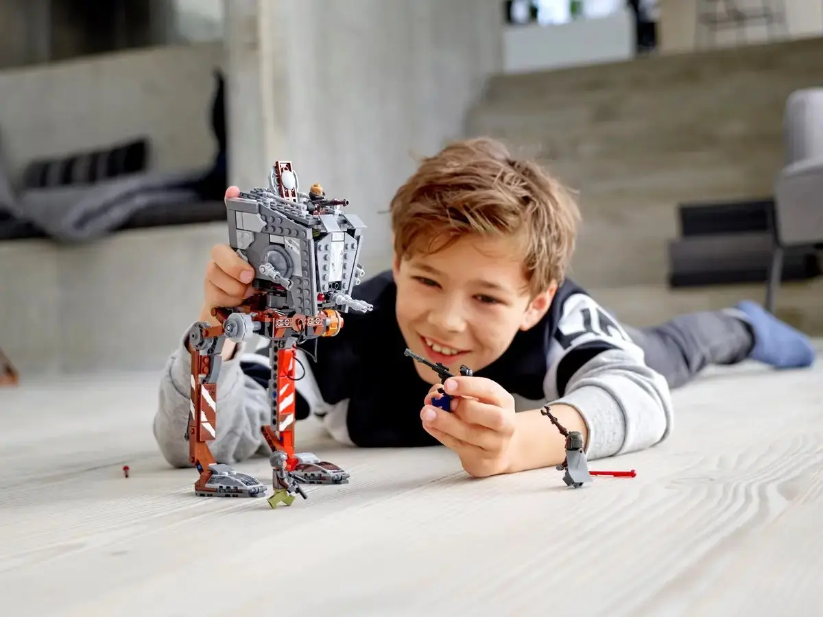 Constructor Lego Star Wars AT-ST Raider 75254 (Grey/Red) - 6