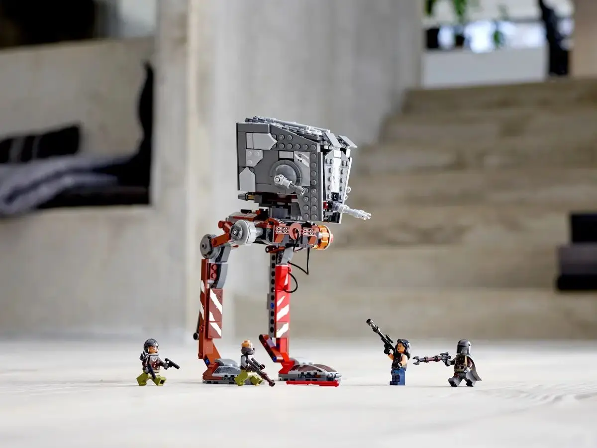 Constructor Lego Star Wars AT-ST Raider 75254 (Grey/Red) - 7