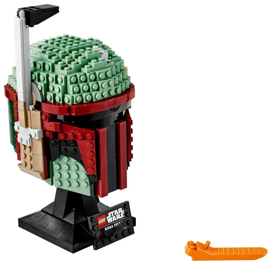 Constructor Lego Star Wars Boba Fett Helmet 75277 (Green/Black) - 2
