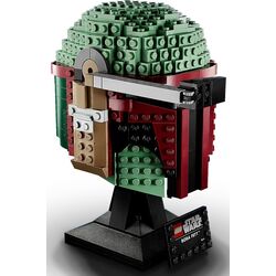 Constructor Lego Star Wars Boba Fett Helmet 75277 (Green/Black) Thumb