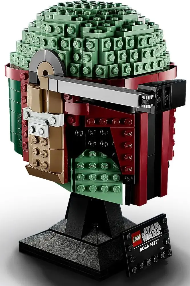 Constructor Lego Star Wars Boba Fett Helmet 75277 (Green/Black) - 3