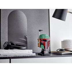 Constructor Lego Star Wars Boba Fett Helmet 75277 (Green/Black) Thumb