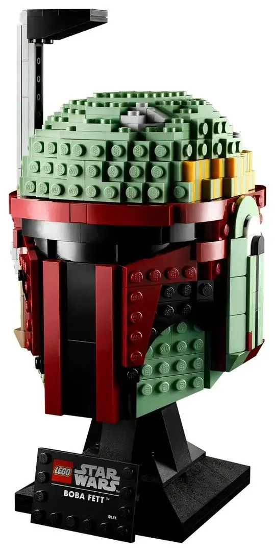 Constructor Lego Star Wars Boba Fett Helmet 75277 (Green/Black)
