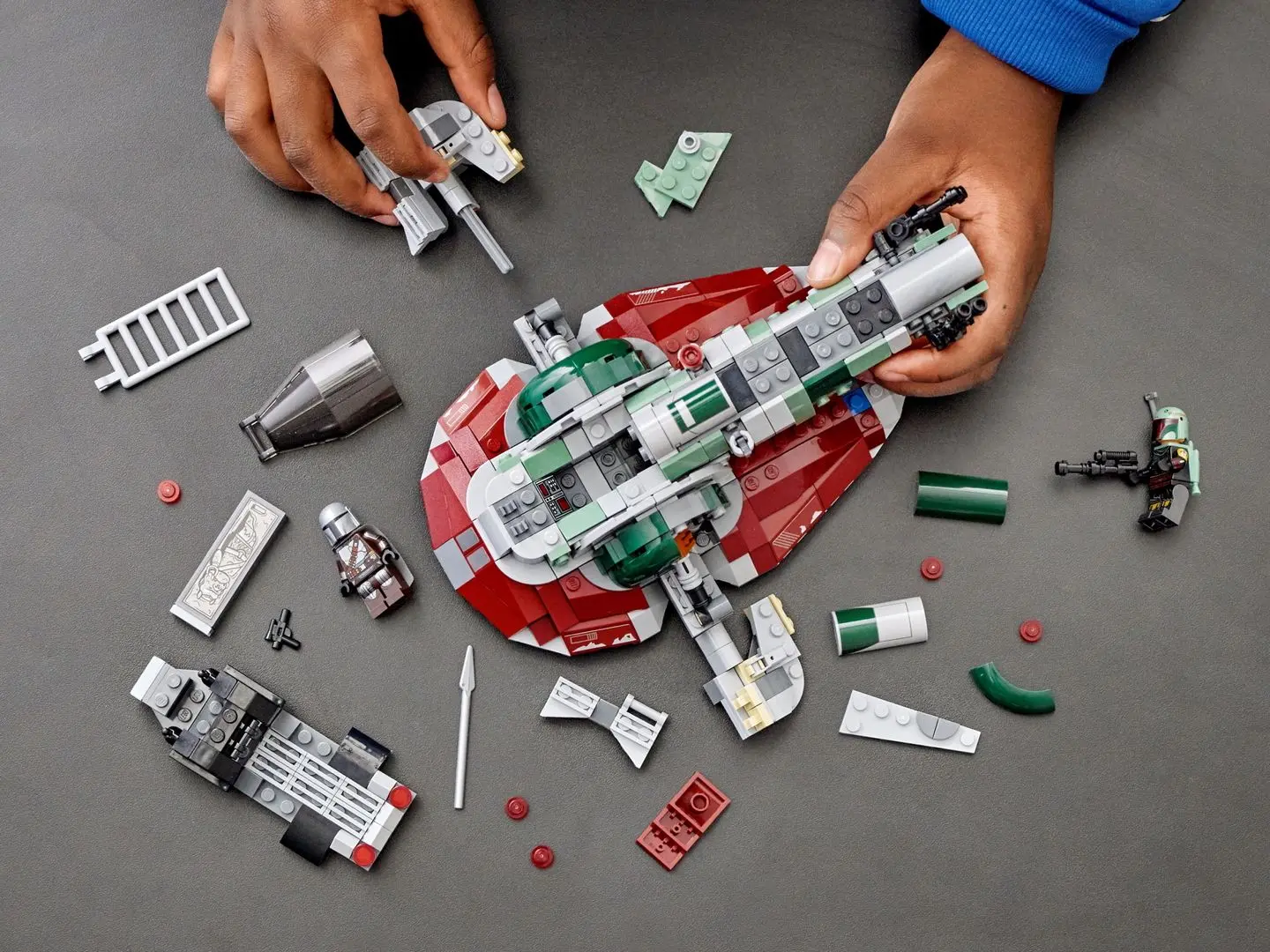 Constructor Lego Star Wars Boba Fetts Starship 75312 (Multicolor) - 8