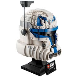 Constructor Lego Star Wars Captain Rex Helmet 75349 (White/Blue) Thumb