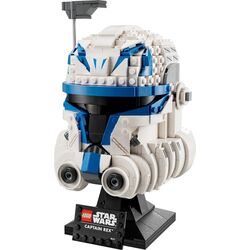 Constructor Lego Star Wars Captain Rex Helmet 75349 (White/Blue)