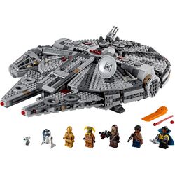 Конструктор Lego Star Wars Millennium Falcon 75257 (Grey) Thumb