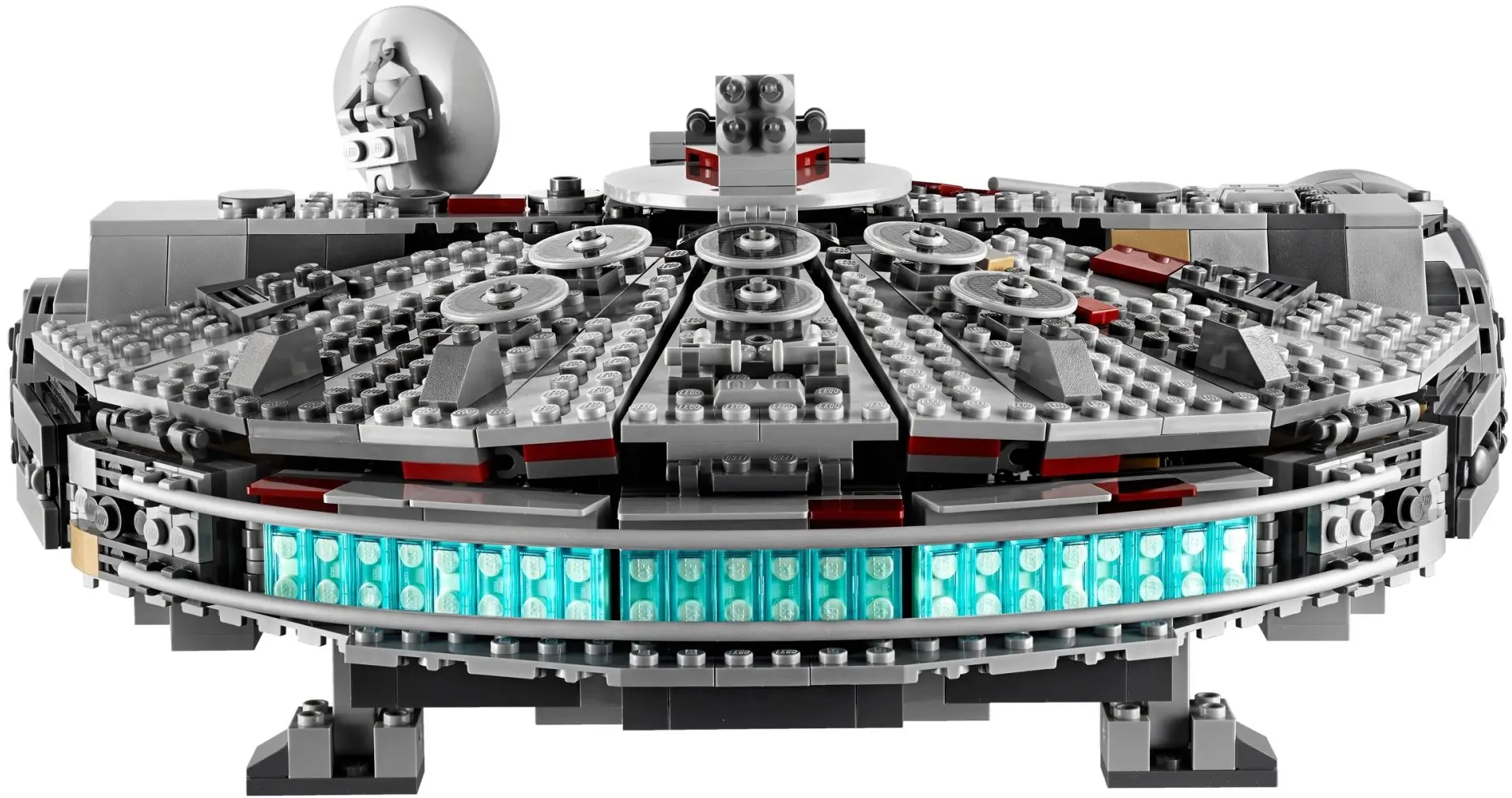 Конструктор Lego Star Wars Millennium Falcon 75257 (Grey) - 4