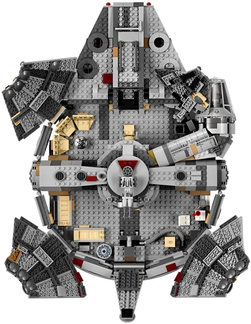 Конструктор Lego Star Wars Millennium Falcon 75257 (Grey) - 5