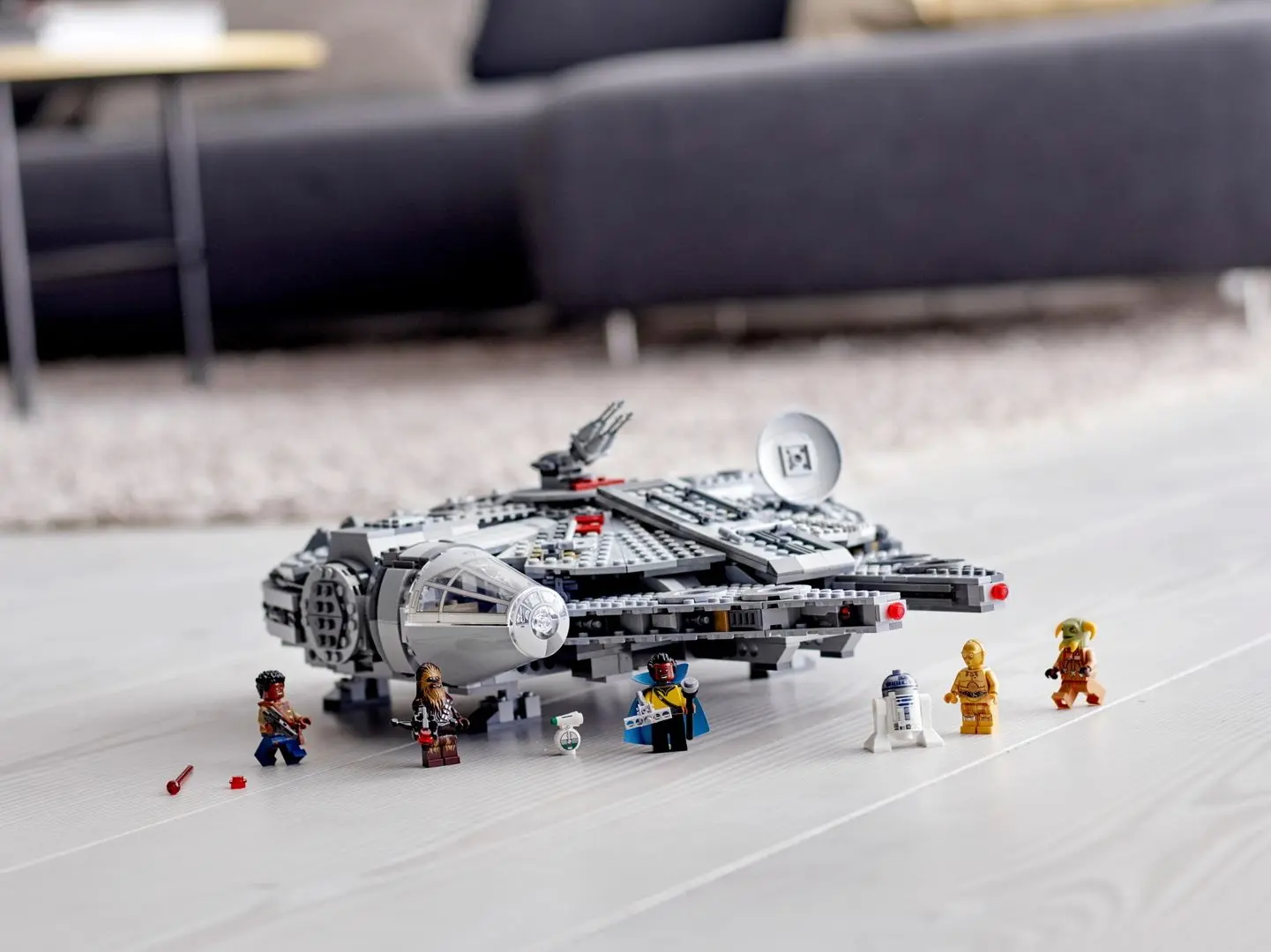 Конструктор Lego Star Wars Millennium Falcon 75257 (Grey) - 7
