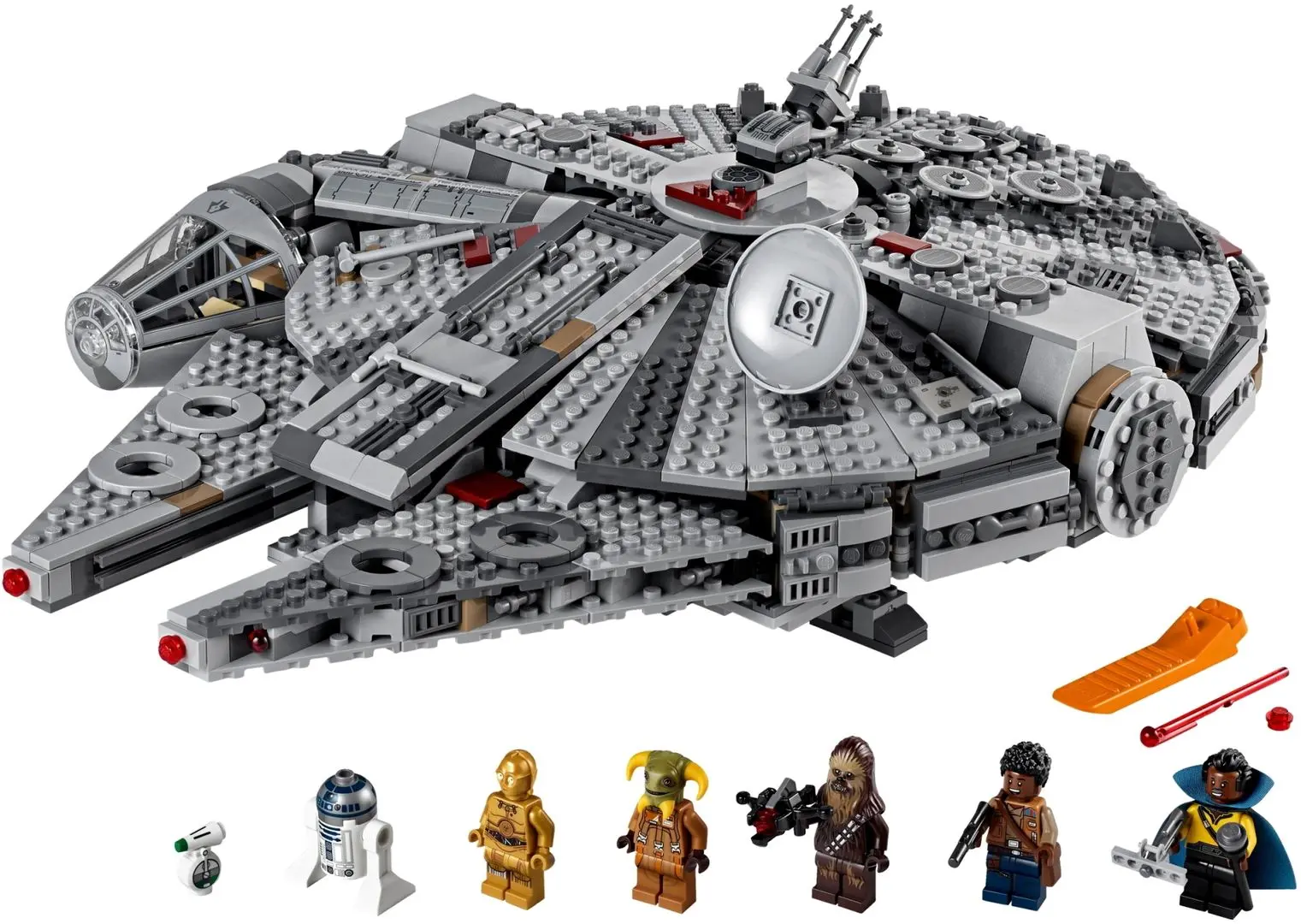 Конструктор Lego Star Wars Millennium Falcon 75257 (Grey)