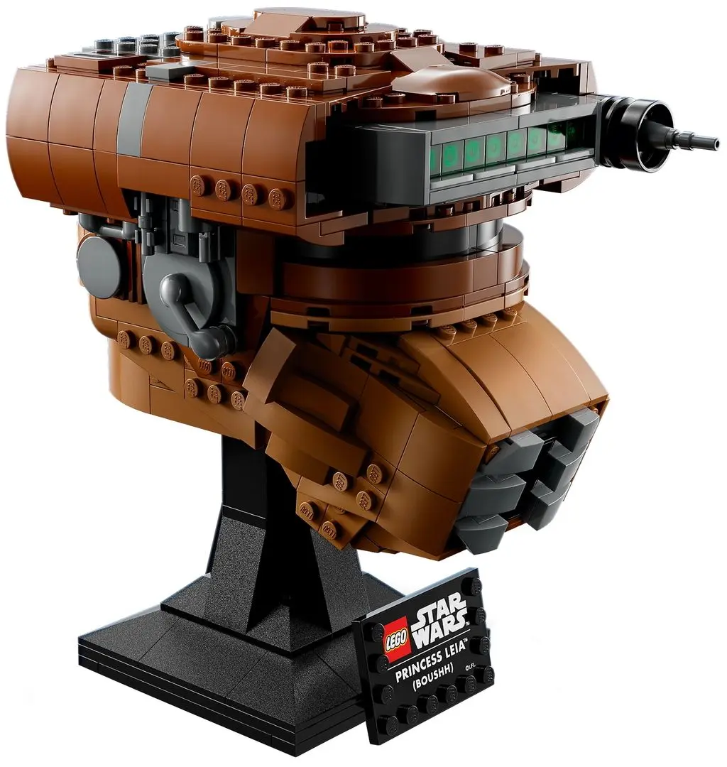 Constructor Lego Star Wars Princess Leia (Boushh) Helmet 75351 (Brown) - 2