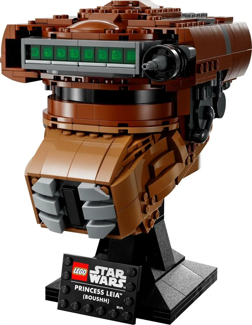 Constructor Lego Star Wars Princess Leia (Boushh) Helmet 75351 (Brown)