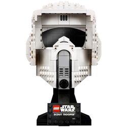 Constructor Lego Star Wars Scout Trooper Helmet 75305 (White/Black) Thumb