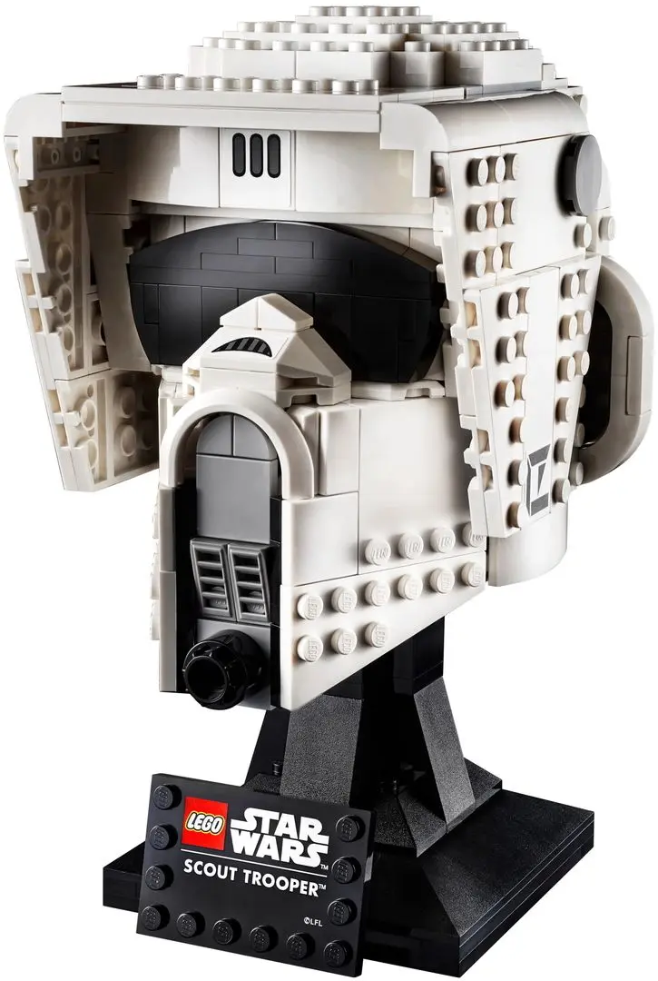 Constructor Lego Star Wars Scout Trooper Helmet 75305 (White/Black)