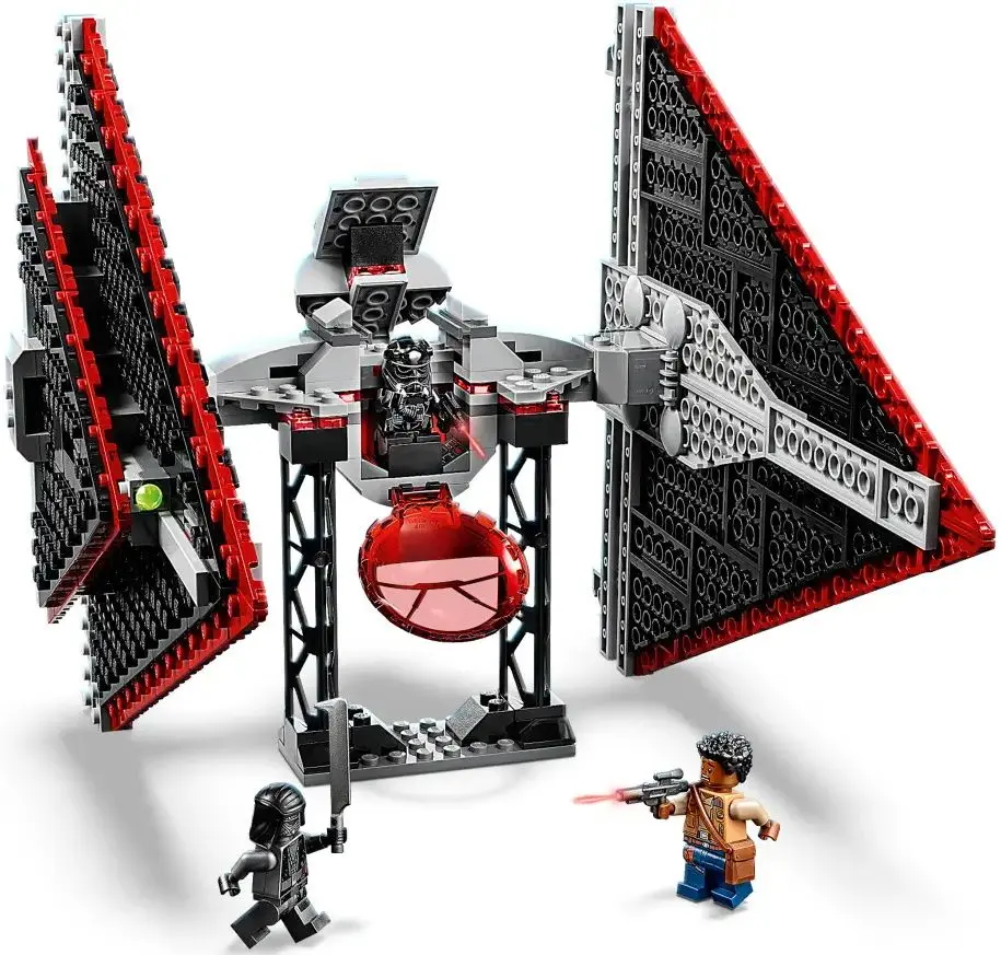 Constructor Lego Star Wars Sith TIE Fighter 75272 (Black/Red) - 3