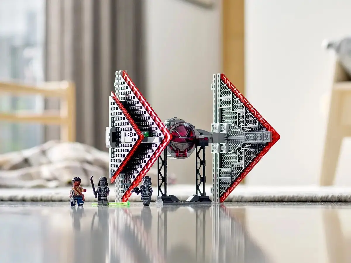 Constructor Lego Star Wars Sith TIE Fighter 75272 (Black/Red) - 6