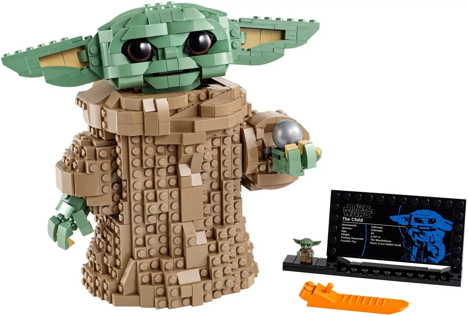 Constructor Lego Star Wars The Child 75318 (Green/Brown)