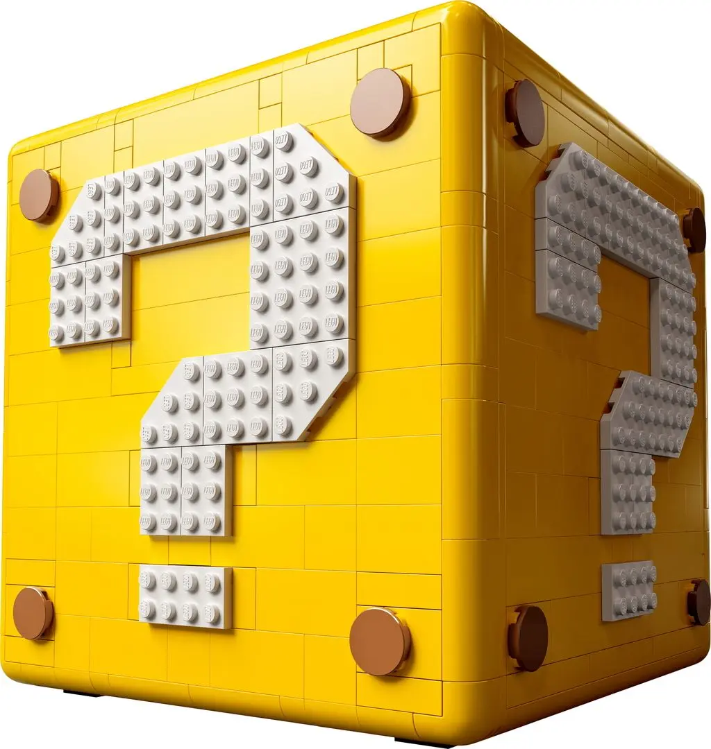 Constructor Lego Super Mario 64 Question Mark Block 71395 (Multicolor) - 3