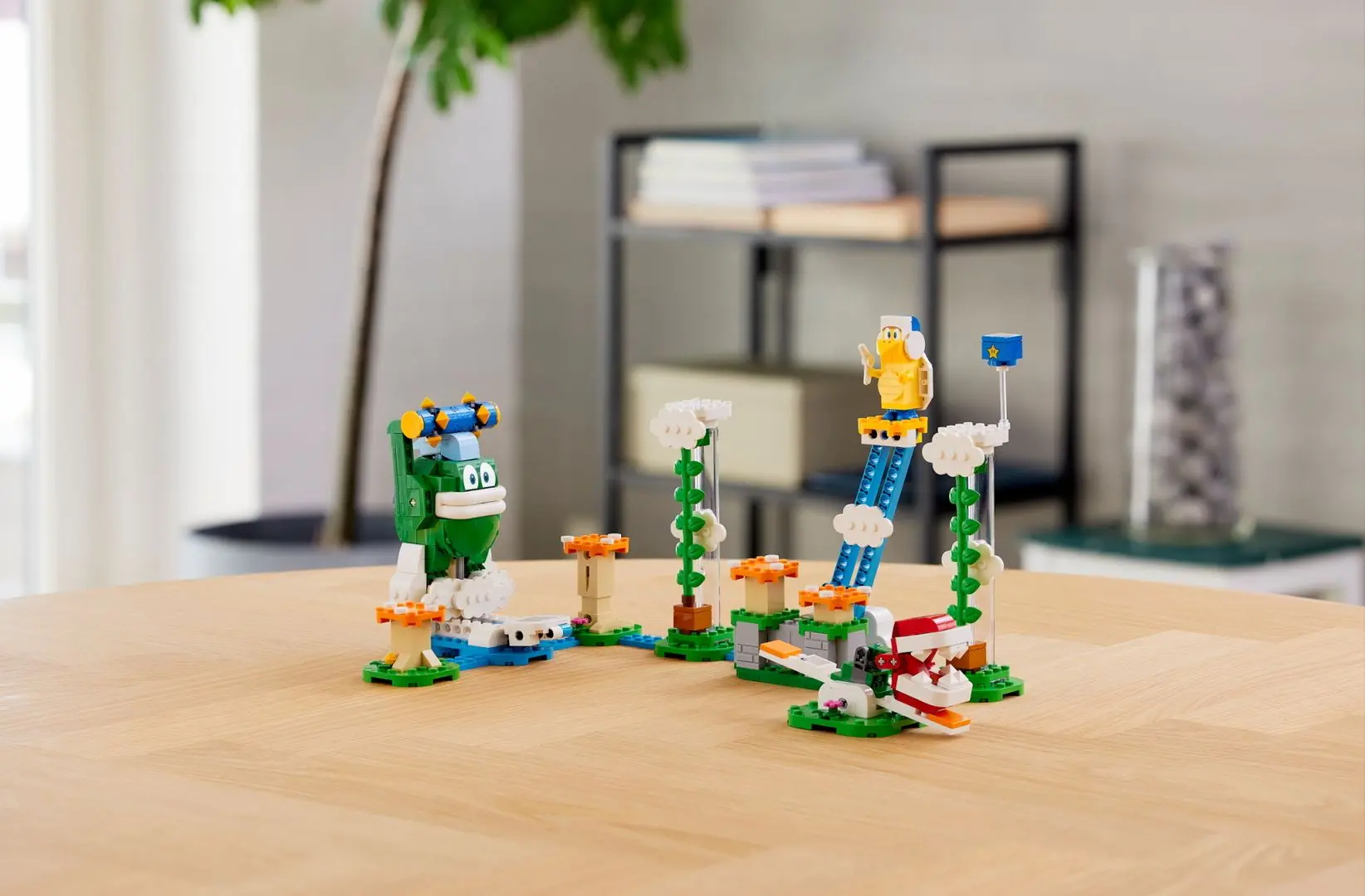 Constructor Lego Super Mario Big Spikes Cloudtop Challenge 71409 (Multicolor) - 4