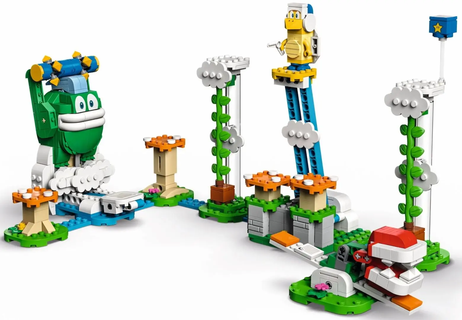 Constructor Lego Super Mario Big Spikes Cloudtop Challenge 71409 (Multicolor)