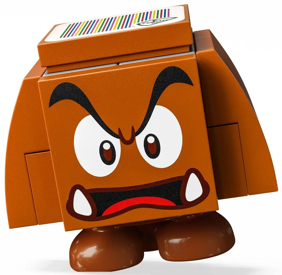 Constructor Lego Super Mario Goombas Shoe 71404 (Green/Brown) - 2