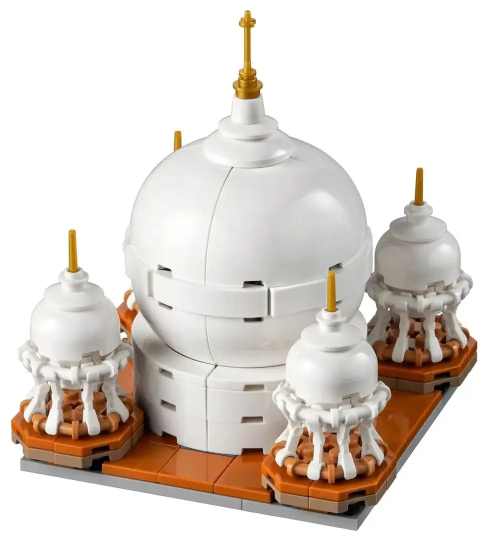 Constructor Lego Taj Mahal 21056 (White/Gold) - 3
