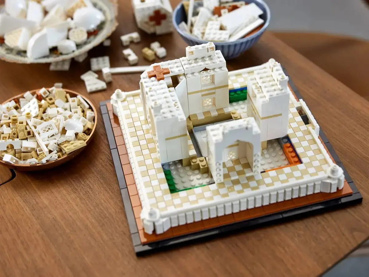 Constructor Lego Taj Mahal 21056 (White/Gold) - 4