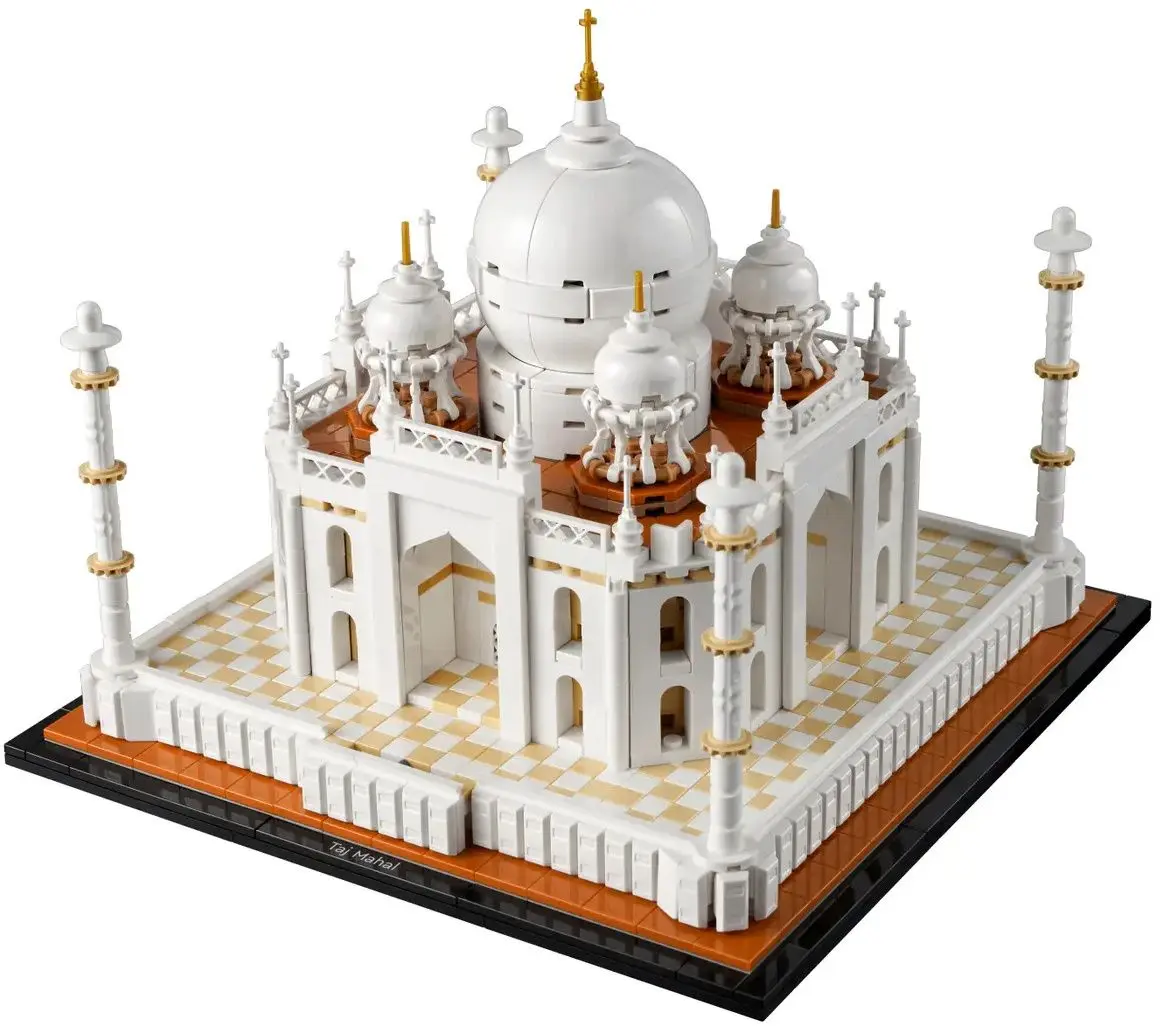 Constructor Lego Taj Mahal 21056 (White/Gold)