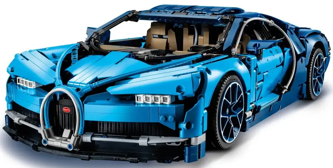 Constructor Lego Technic Bugatti Chiron 42083 (Blue/Black)