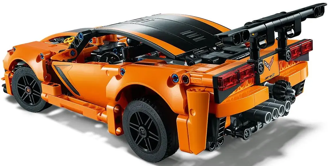 Constructor Lego Technic Chevrolet Corvette ZR1 42093 (Orange/Black) - 3