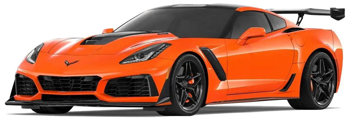 Constructor Lego Technic Chevrolet Corvette ZR1 42093 (Orange/Black) - 4