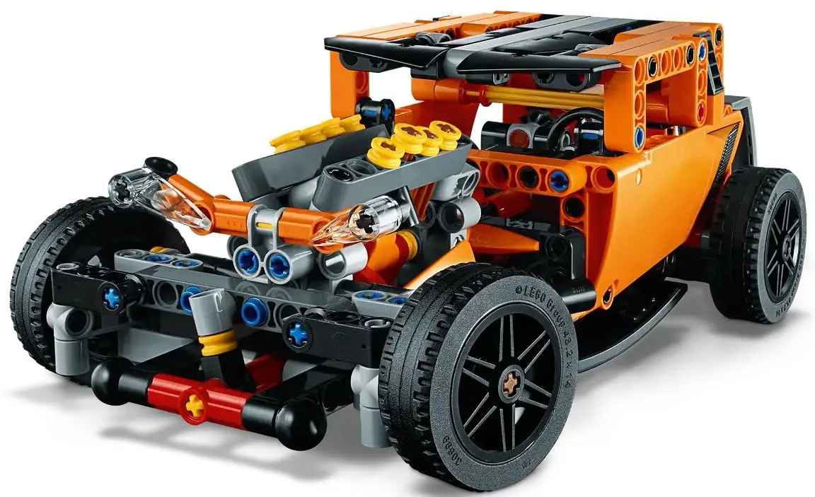 Constructor Lego Technic Chevrolet Corvette ZR1 42093 (Orange/Black) - 5