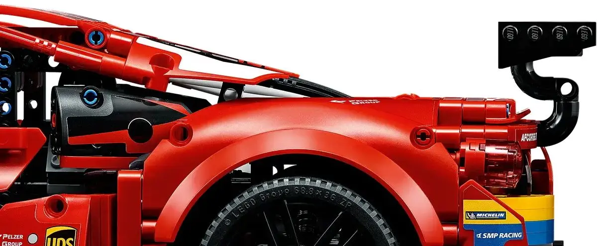 Constructor Lego Technic Ferrari 488 GTE 42125 (Red/Black) - 3