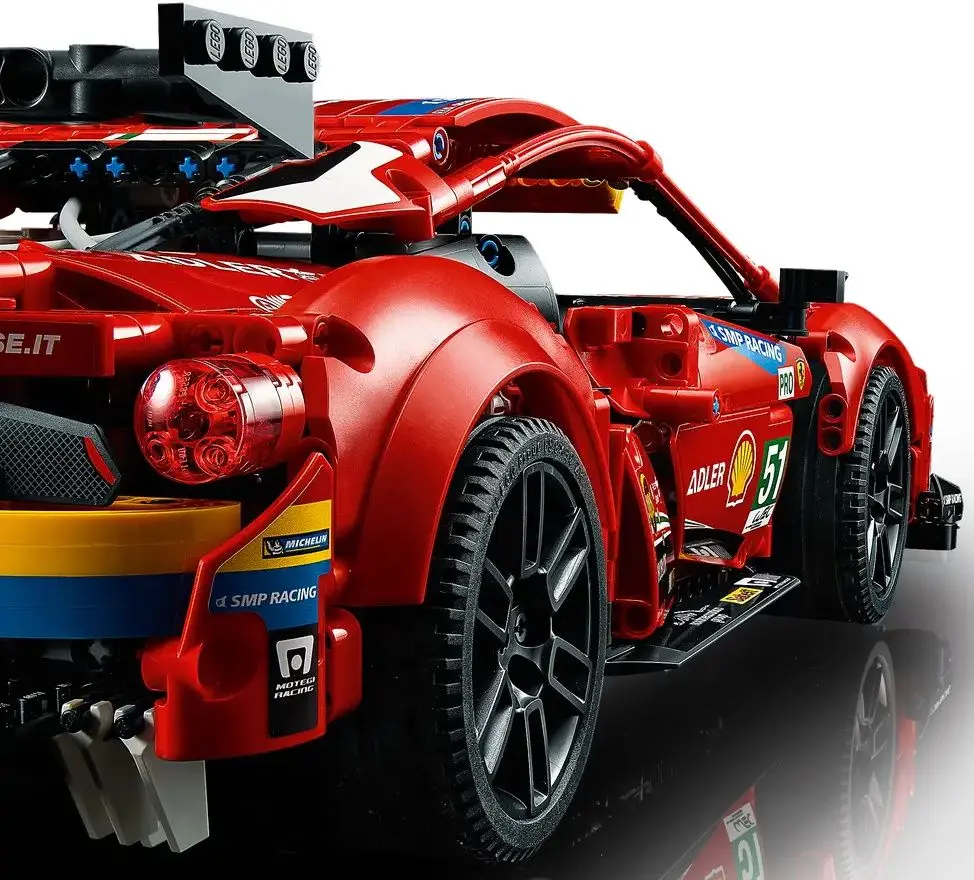 Constructor Lego Technic Ferrari 488 GTE 42125 (Red/Black) - 4