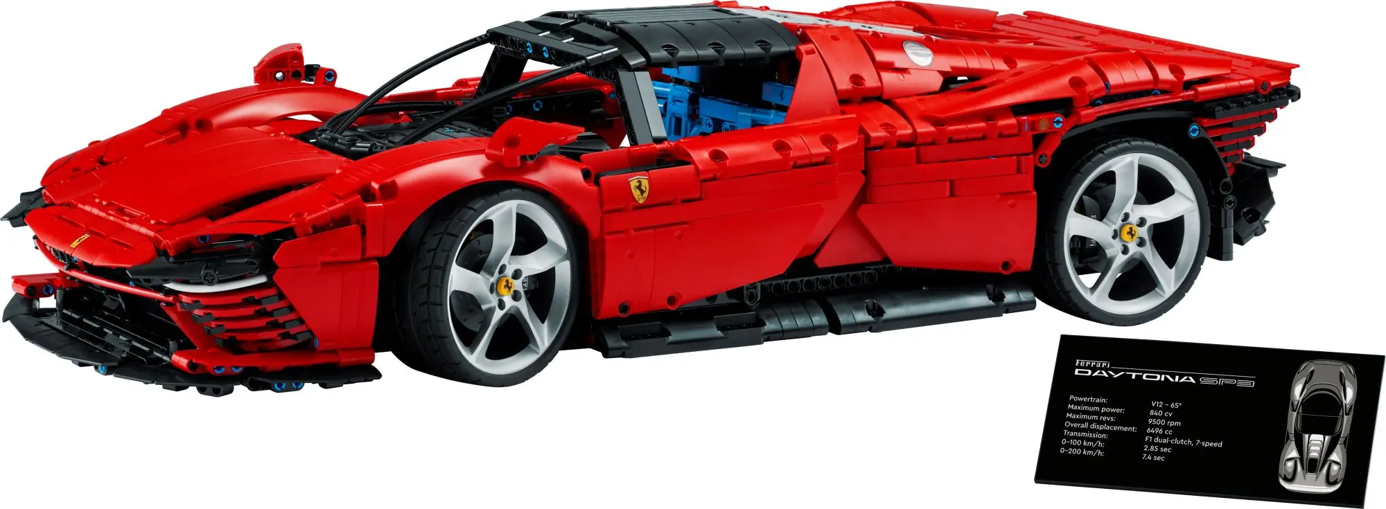 Constructor Lego Technic Ferrari Daytona SP3 42143 (Red)