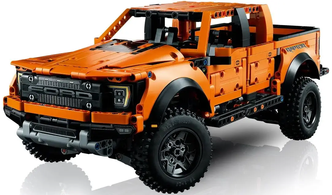 Constructor Lego Technic Ford F-150 Raptor 42126 (Orange/Black) - 2