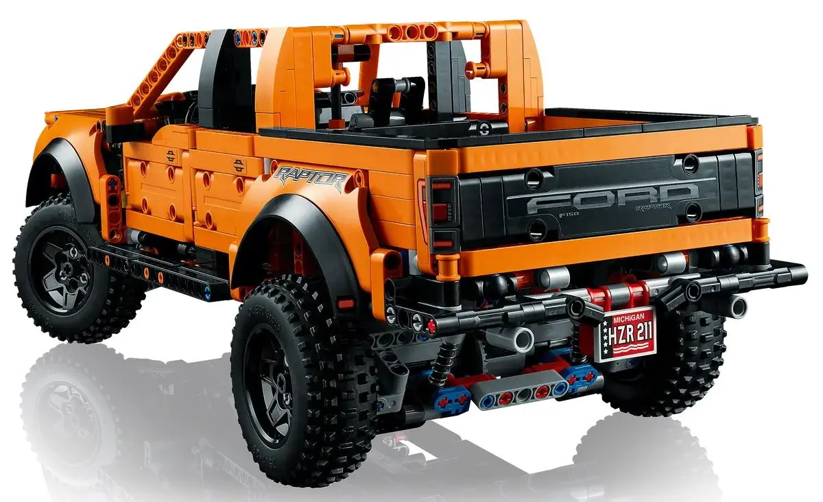 Constructor Lego Technic Ford F-150 Raptor 42126 (Orange/Black) - 5
