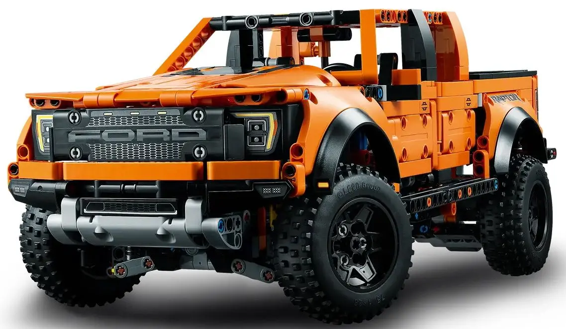 Constructor Lego Technic Ford F-150 Raptor 42126 (Orange/Black) - 6