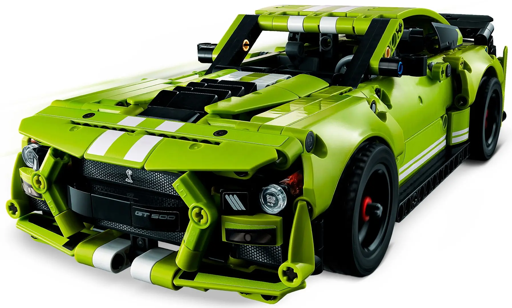 Constructor Lego Technic Ford Mustang Shelby GT500 42138 (Green/Black) - 3