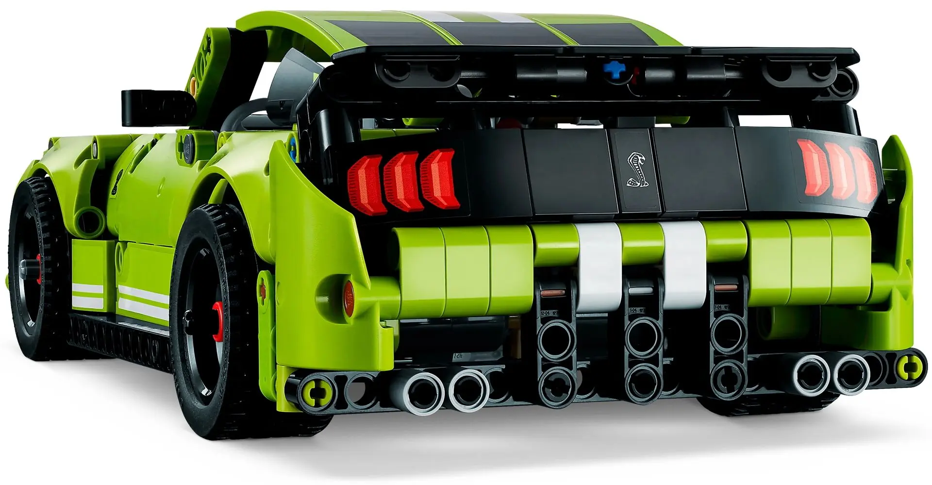 Constructor Lego Technic Ford Mustang Shelby GT500 42138 (Green/Black) - 4