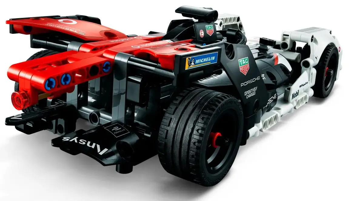 Constructor Lego Technic Formula E Porsche 99X Electric 42137 (White/Black) - 4