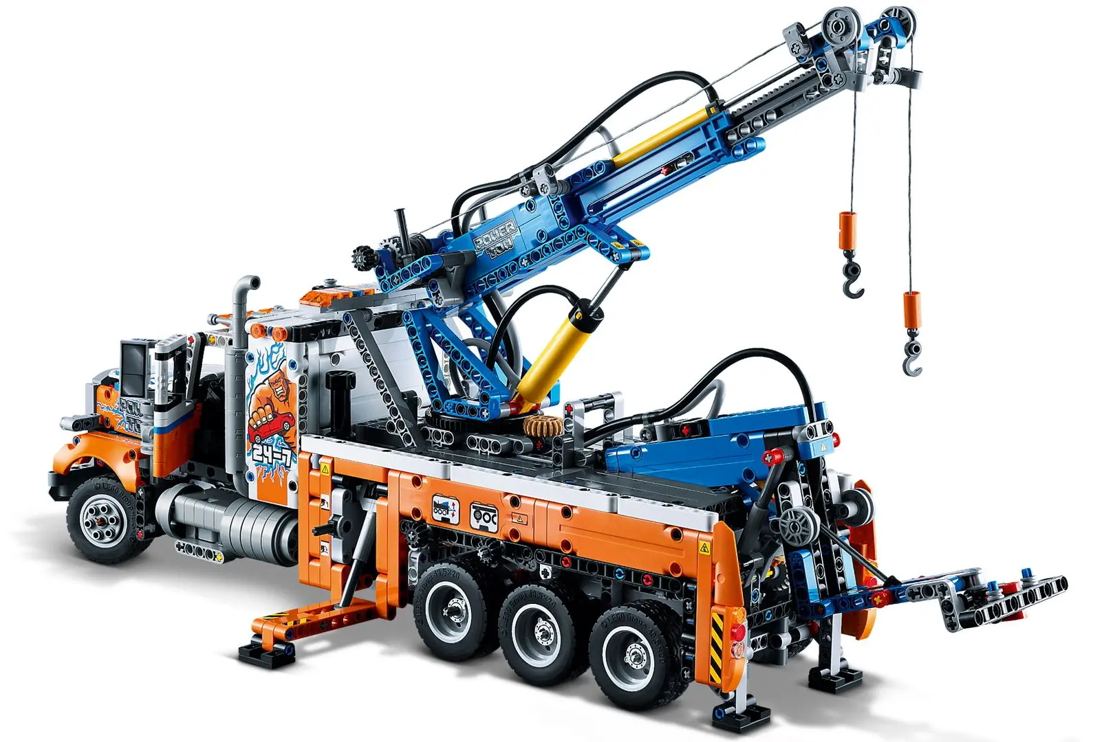 Constructor Lego Technic Heavy-duty Tow Truck 42128 (Orange/Blue) - 2