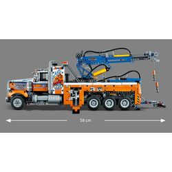 Constructor Lego Technic Heavy-duty Tow Truck 42128 (Orange/Blue) Thumb