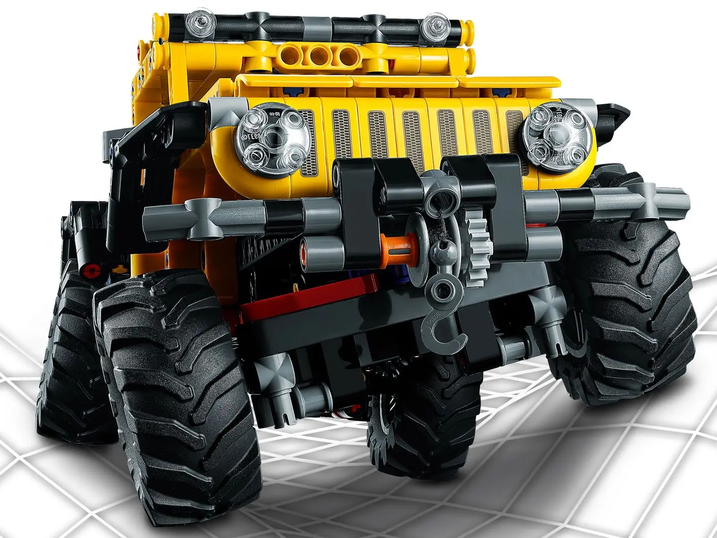 Constructor Lego Technic Jeep Wrangler 42122 (Yellow/Black) - 5
