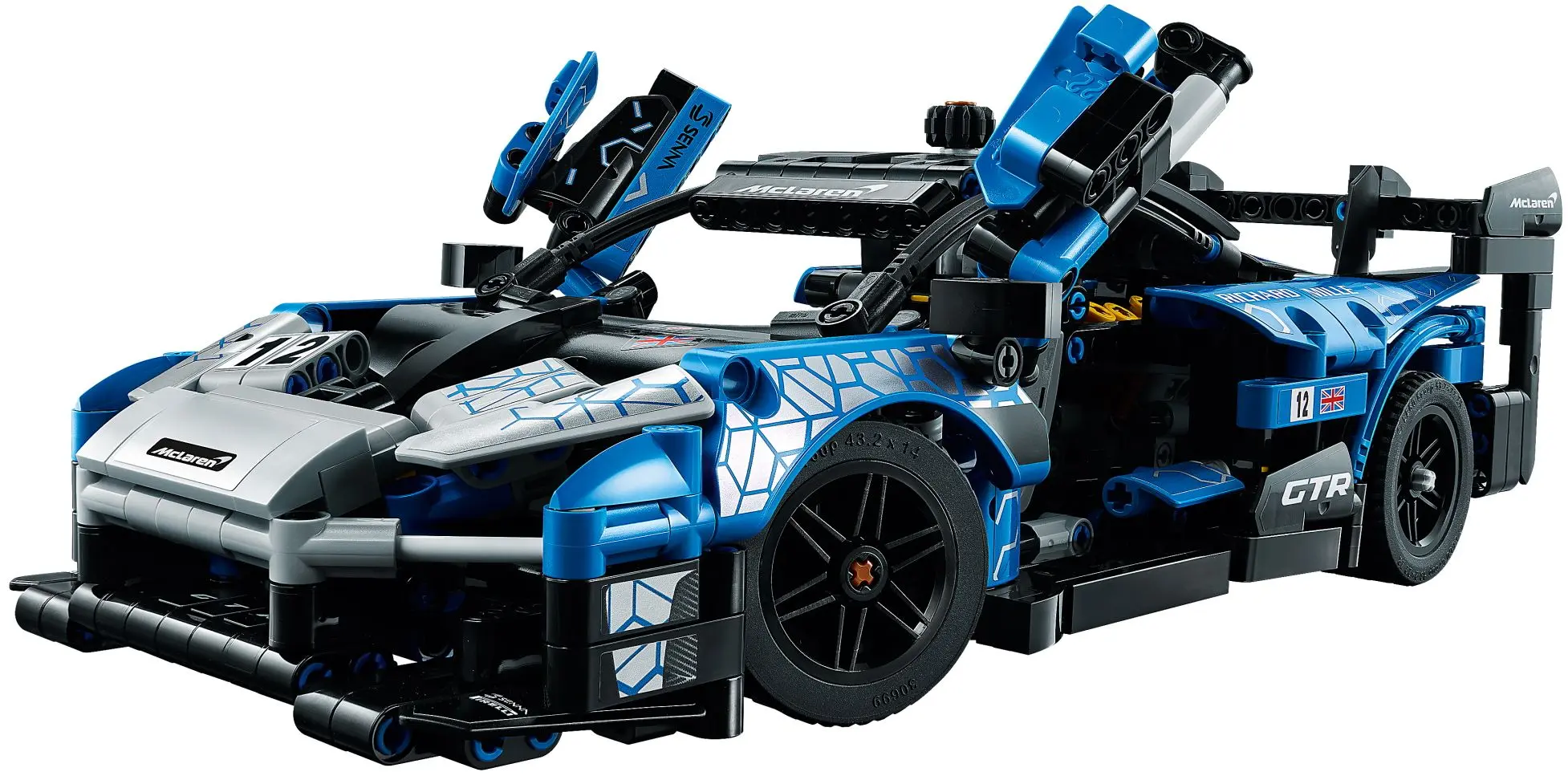 Constructor Lego Technic McLaren Senna GTR 42123 (Blue/Black) - 4